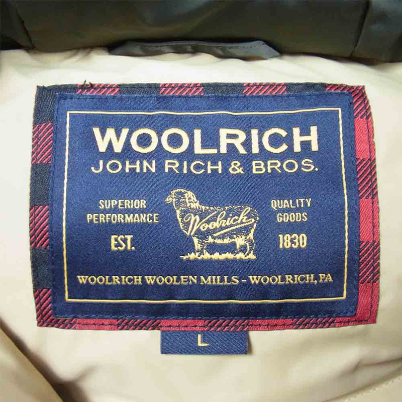 WOOLRICH ウールリッチ WOCPS1385 ダウン ジャケット ダウンジャケット カーキ系 L【中古】