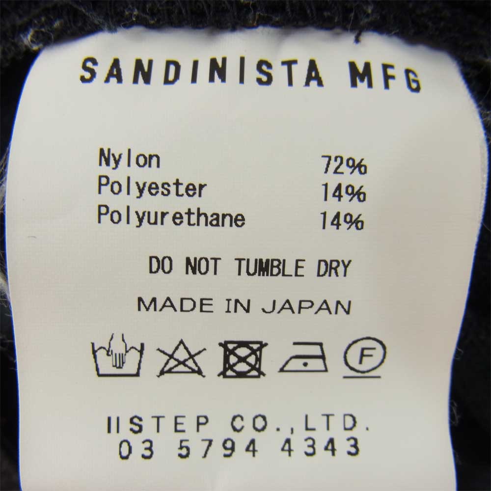Sandinista サンディニスタ ストレッチ イージー パンツ MEDIUM ブラック系 M【中古】