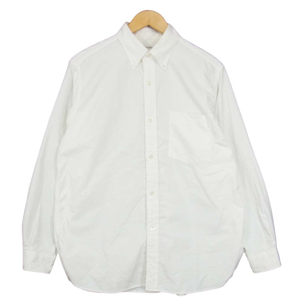 nanamica ナナミカ SUGF005 Button Down Wind Shirts ボタンダウン ウインド シャツ ホワイト系 S【中古】