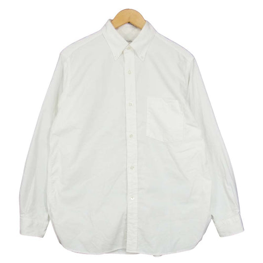 nanamica ナナミカ SUGF005 Button Down Wind Shirts ボタンダウン ウインド シャツ ホワイト系 S【中古】