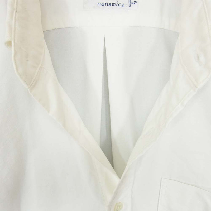 nanamica ナナミカ SUGF005 Button Down Wind Shirts ボタンダウン ウインド シャツ ホワイト系 S【中古】
