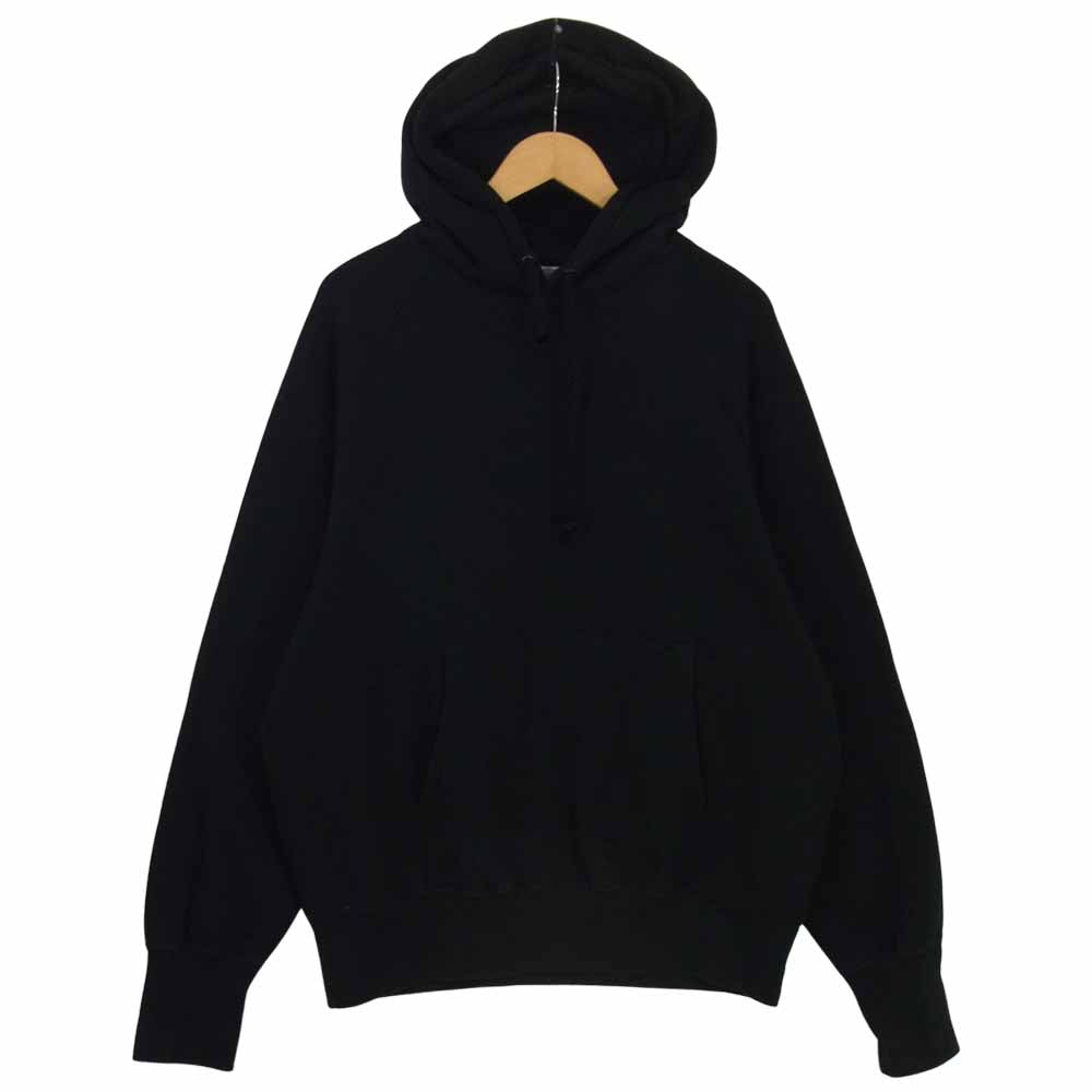 nanamica ナナミカ SUHF024 Hooded Pullover Sweat フーデッド プルオーバー スウェット パーカー  ブラック系 L【中古】