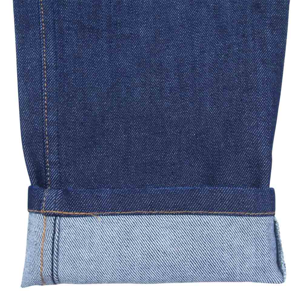 A.P.C. アーペーセー PETIT STANDARD JEAN DROIT ETROIT ボタンフライ スタンダード デニム パンツ インディゴブルー系 32【中古】