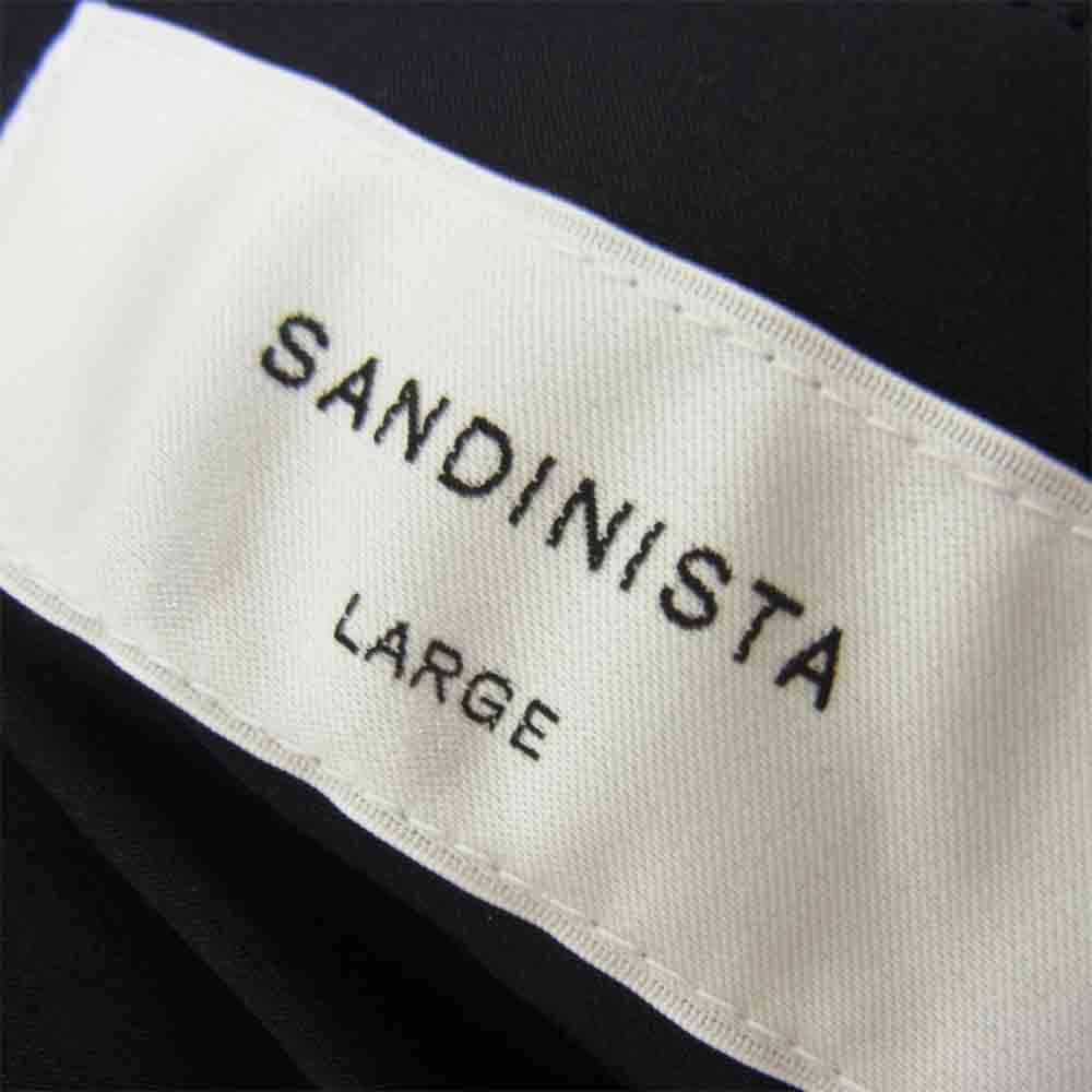 Sandinista サンディニスタ ストレッチ 2B テーラード ジャケット ブラック系 L【中古】