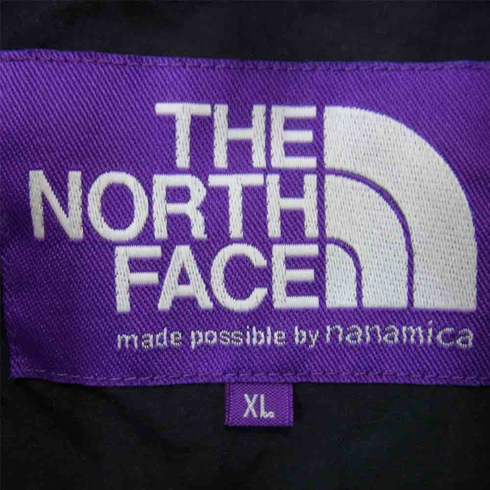 THE NORTH FACE ノースフェイス NP2109N PURPLE LABEL パープルレーベル Mountain Field H/S Pullover マウンテンフィールド 半袖 プルオーバー ジャケット ブラック系 XL【中古】