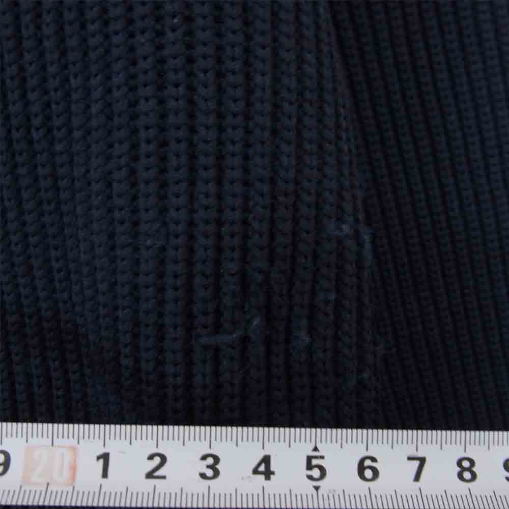 nanamica ナナミカ SUJS111 5G Crew Neck Sweater クルーネック セーター ニット ネイビー系 L【中古】