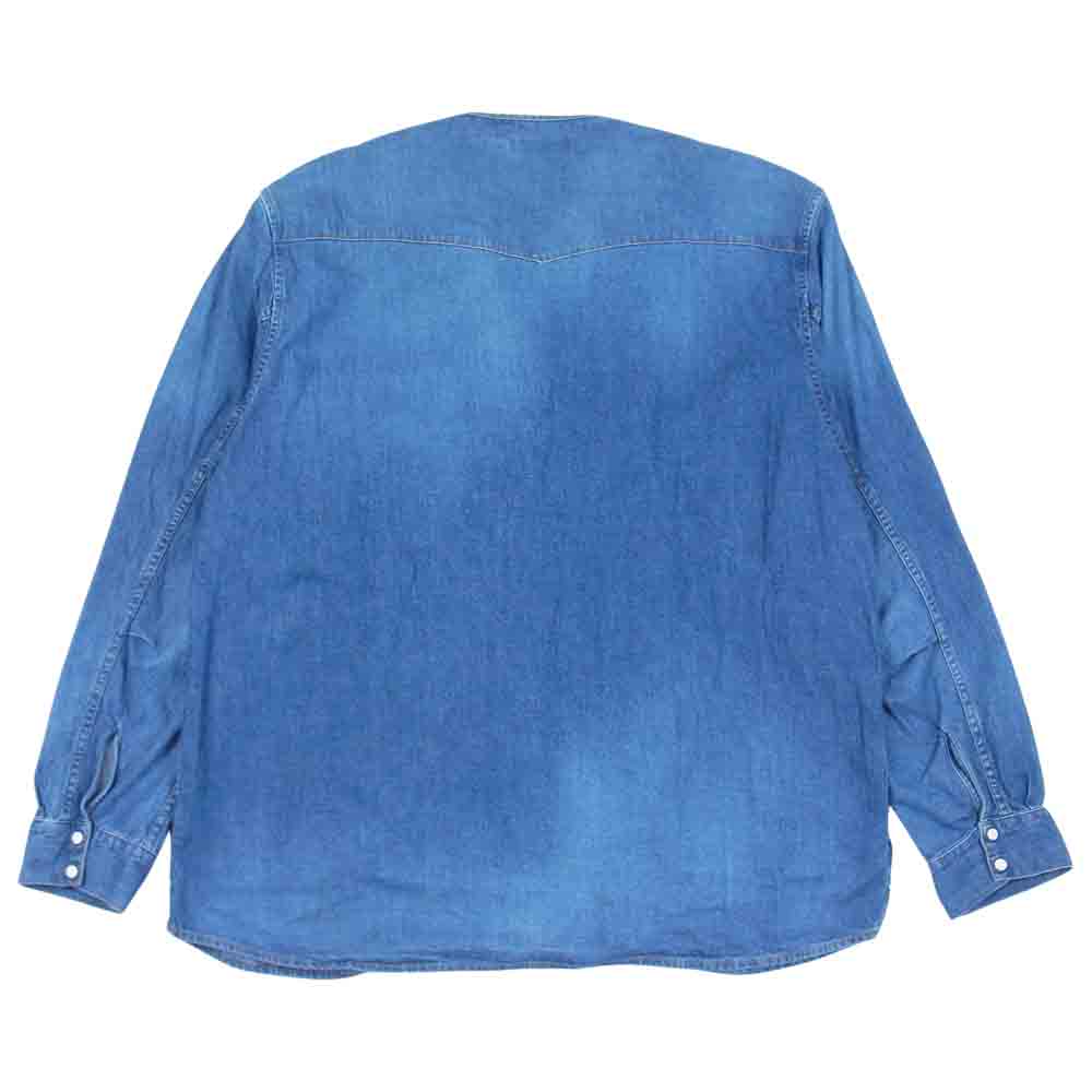 nonnative ノンネイティブ NN-SJ3903 TRUCKER L/S SHIRT JACKET プルオーバー トラッカー デニム シャツ ジャケット インディゴブルー系 4【中古】