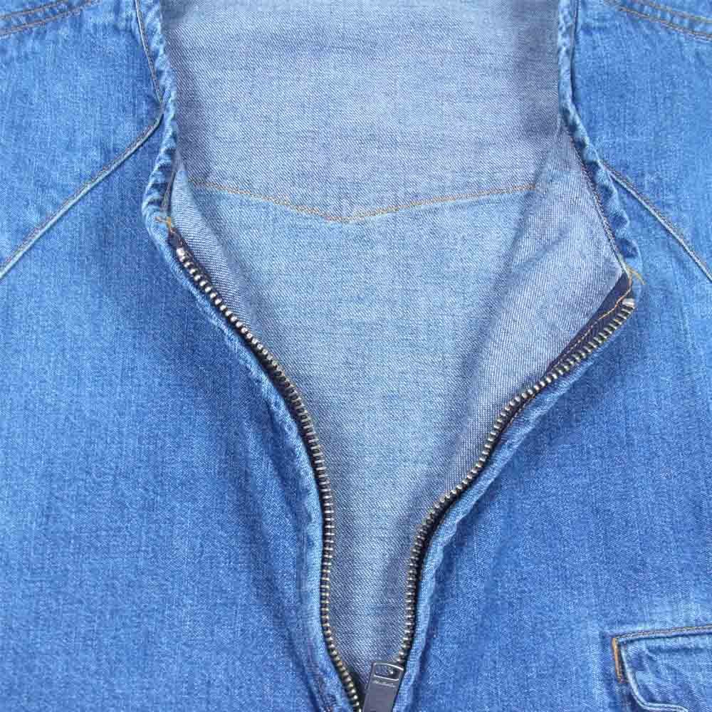 nonnative ノンネイティブ NN-SJ3903 TRUCKER L/S SHIRT JACKET プルオーバー トラッカー デニム シャツ ジャケット インディゴブルー系 4【中古】
