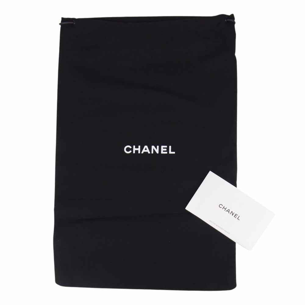 CHANEL シャネル 26502789 キャビアスキン マトラッセ ココマーク キルティング ドキュメントケース クラッチバッグ シルバー金具 シール有 ブラック系【美品】【中古】