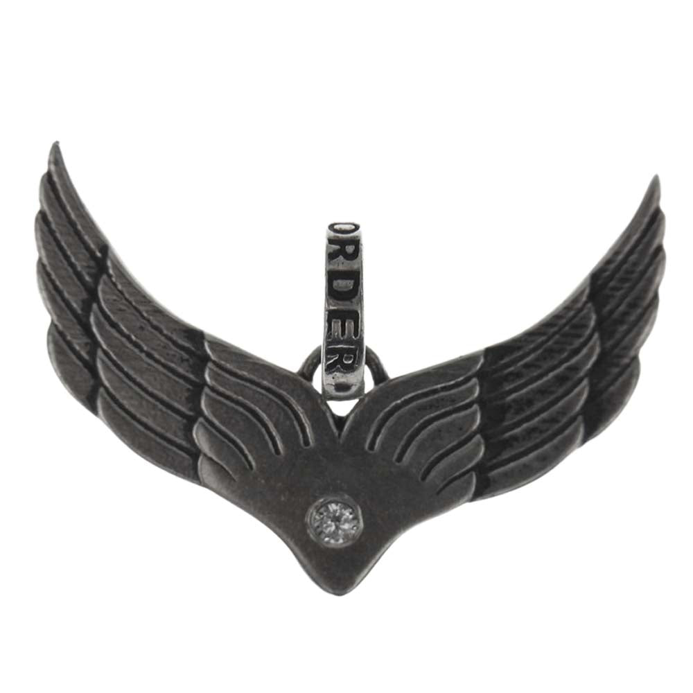 ROYAL ORDER ロイヤルオーダー ZYUN ウィング チャーム ペンダント トップ シルバー系【中古】