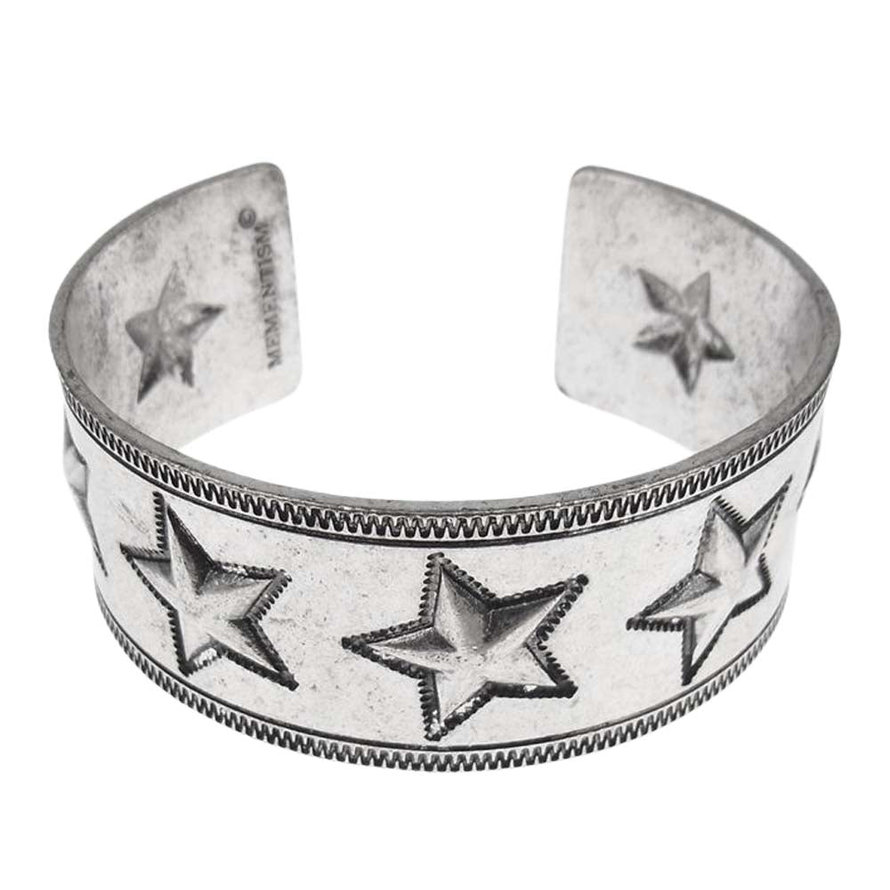 メメントイズム スター バングル ブレスレット 星 セブン シルバー系【中古】