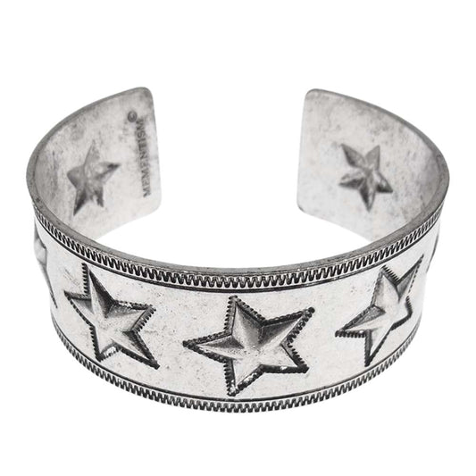 メメントイズム スター バングル ブレスレット 星 セブン シルバー系【中古】