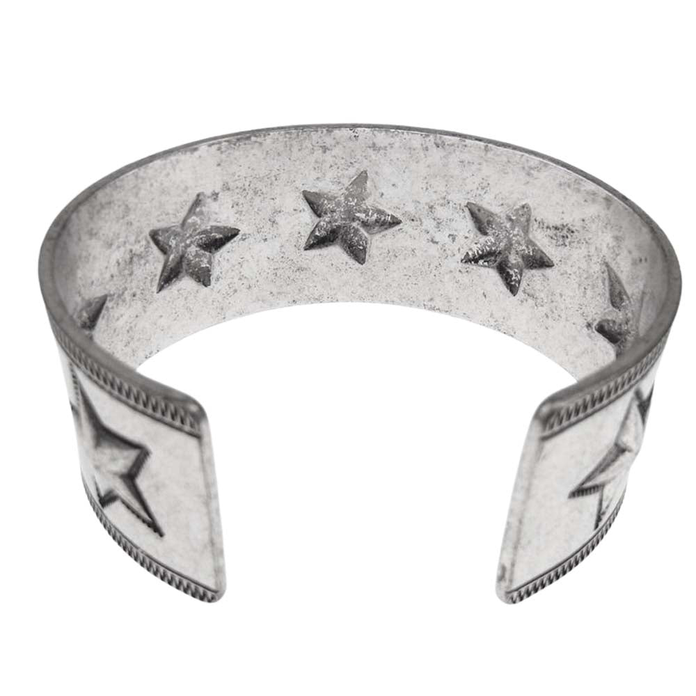 メメントイズム スター バングル ブレスレット 星 セブン シルバー系【中古】