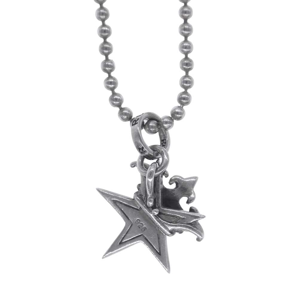 ROYAL ORDER ロイヤルオーダー スター クラウン ネックレス シルバー系【中古】