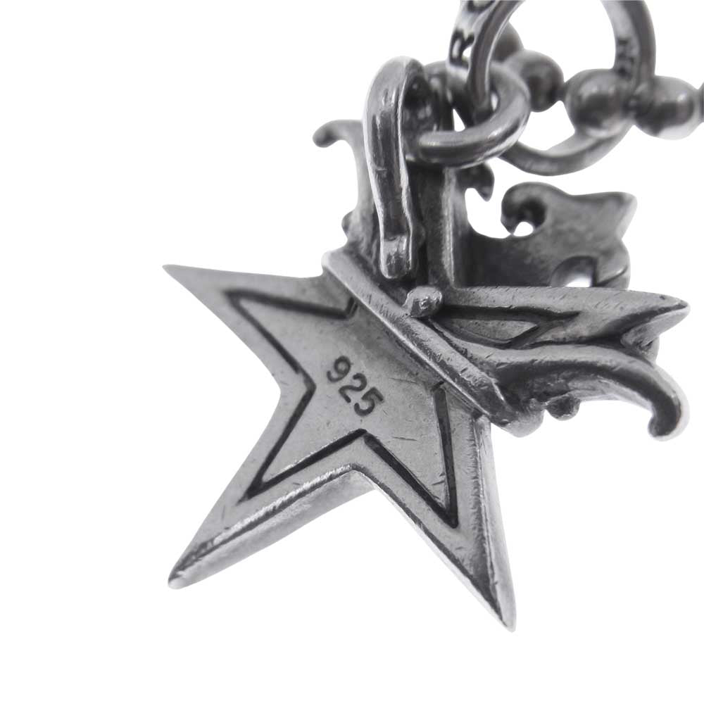 ROYAL ORDER ロイヤルオーダー スター クラウン ネックレス シルバー系【中古】