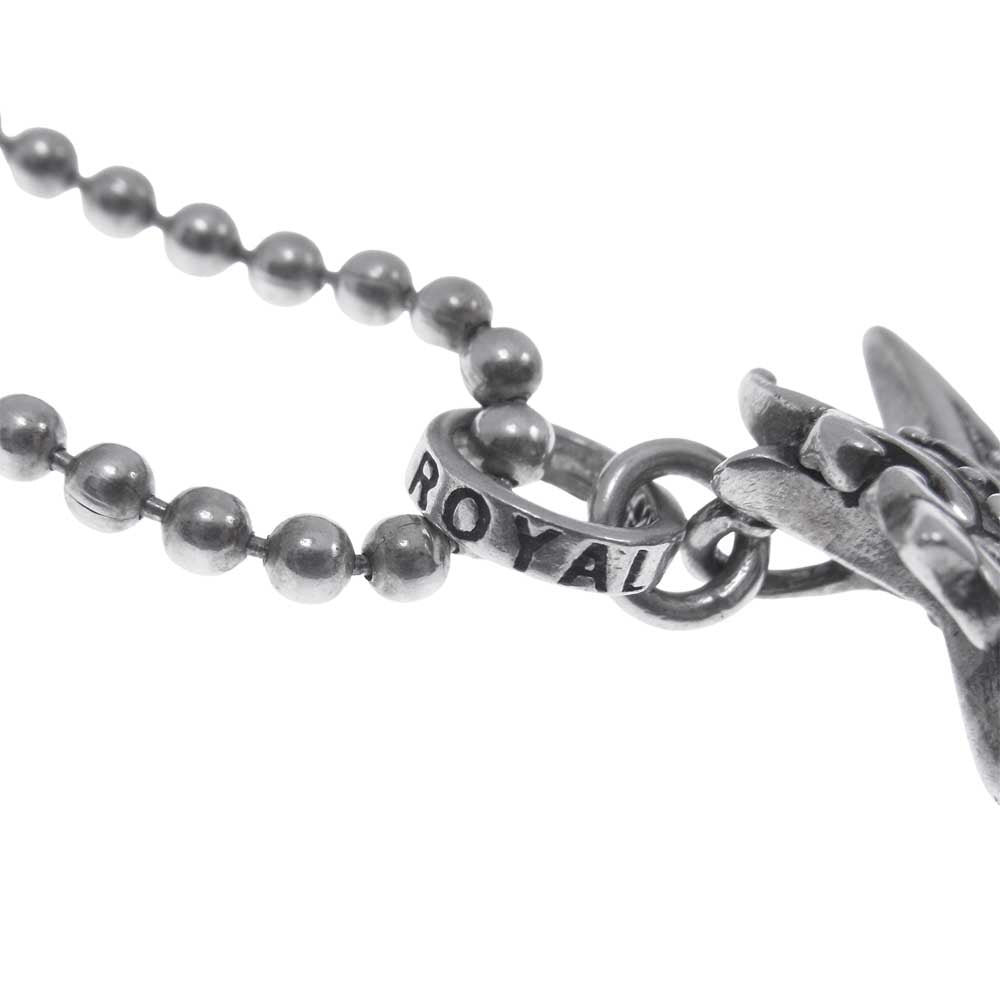ROYAL ORDER ロイヤルオーダー スター クラウン ネックレス シルバー系【中古】