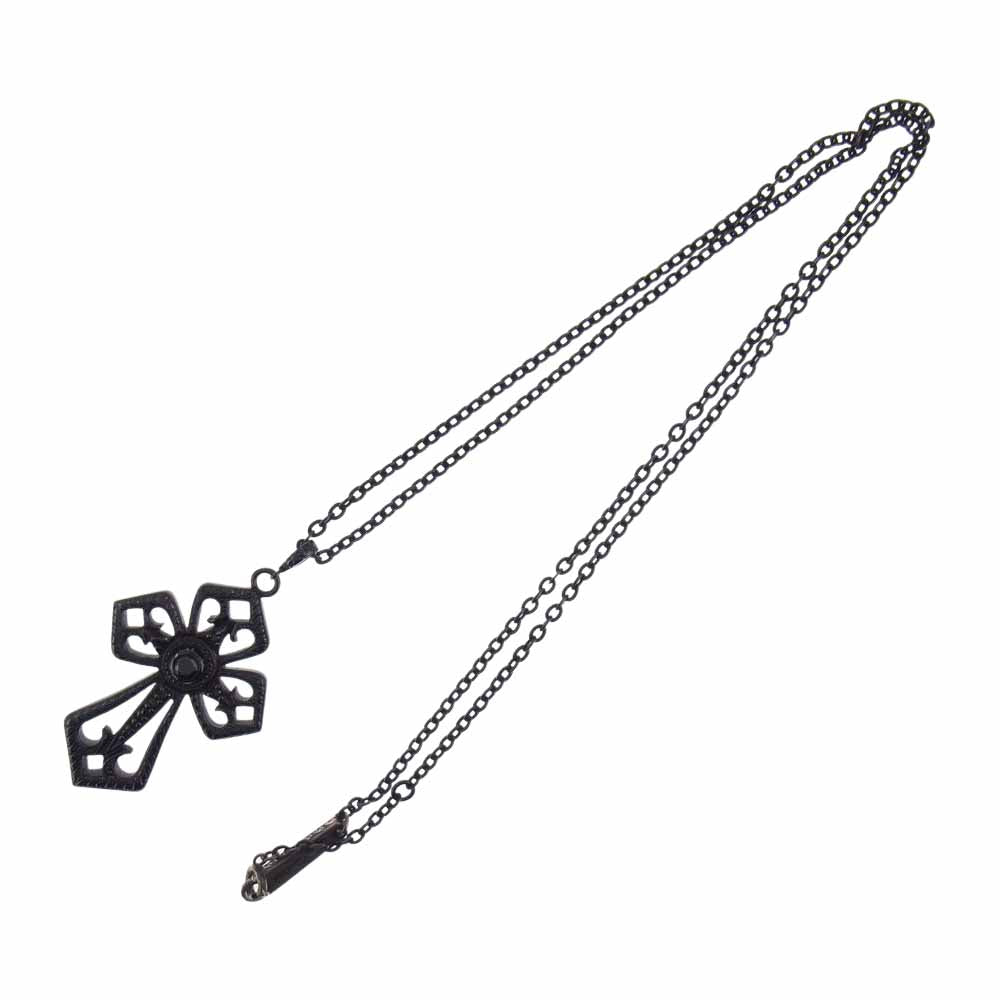 Loree Rodkin ローリーロドキン クロス チャーム ネックレス シルバー系【中古】