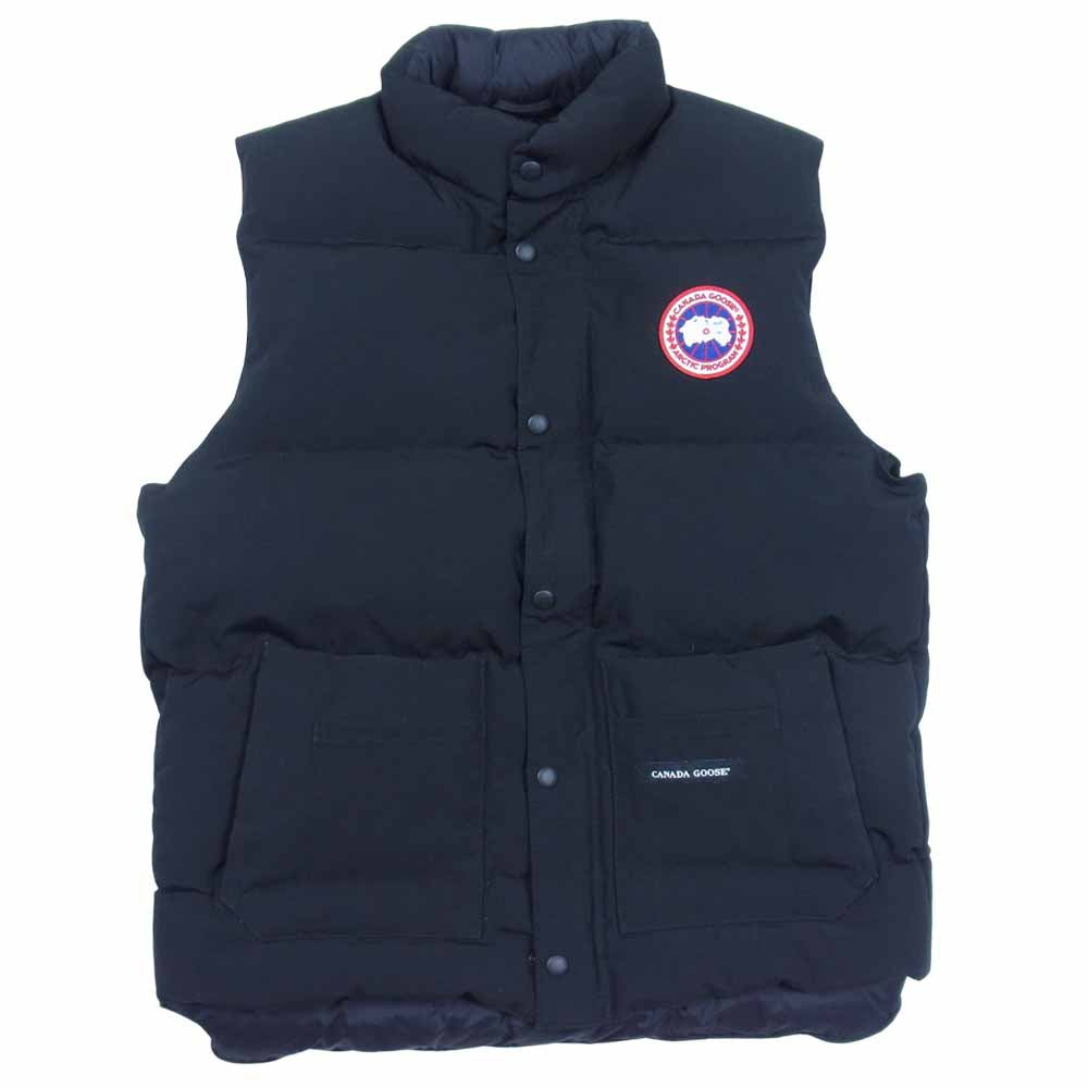 CANADA GOOSE カナダグース 4133JM 国内正規品 GLADSTONE グラッドストーン ダウン ベスト ブラック系 L【中古】