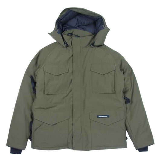 CANADA GOOSE カナダグース 4071MA 国内正規品 CONSTABLE PARKA コンスタブル パーカ ダウン ジャケット カーキ系 M【中古】