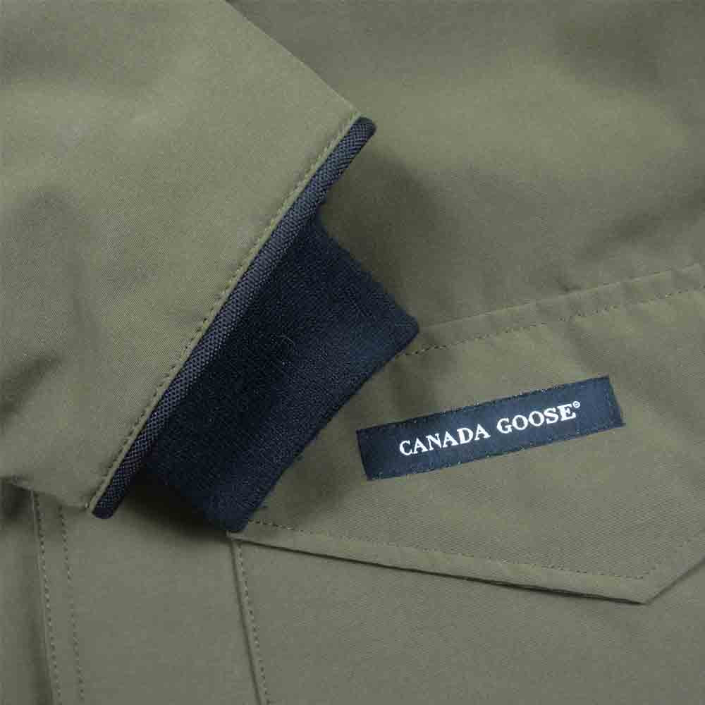 CANADA GOOSE カナダグース 4071MA 国内正規品 CONSTABLE PARKA コンスタブル パーカ ダウン ジャケット カーキ系 M【中古】