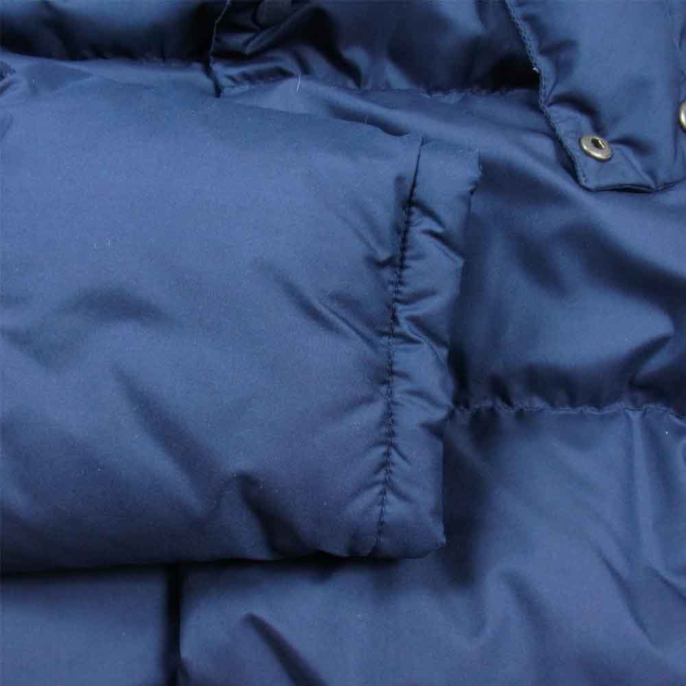 MONCLER モンクレール 220-091-42348-00 茶タグ フード着脱可能 ダウン ジャケット ダークネイビー系 00【中古】