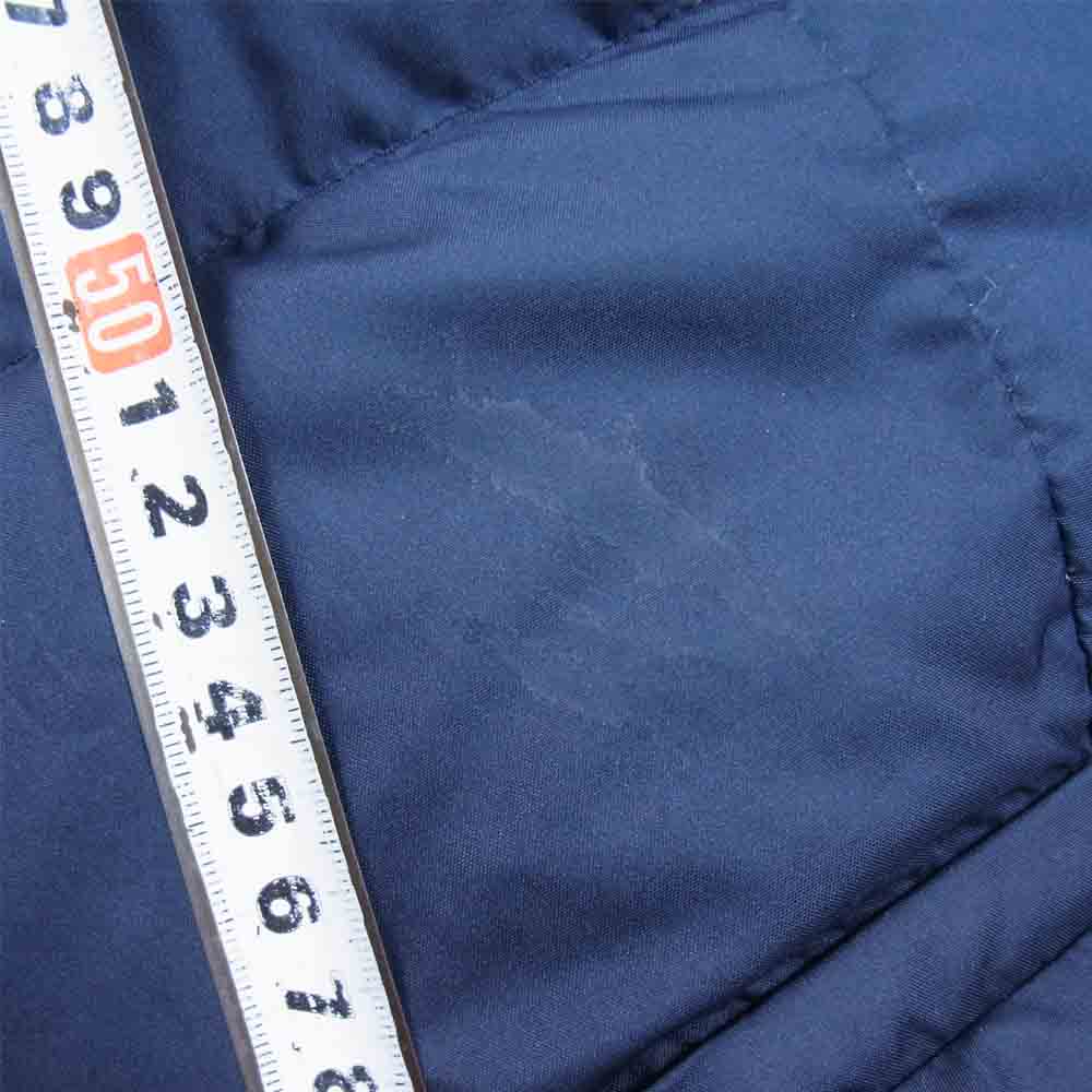 MONCLER モンクレール 220-091-42348-00 茶タグ フード着脱可能 ダウン ジャケット ダークネイビー系 00【中古】