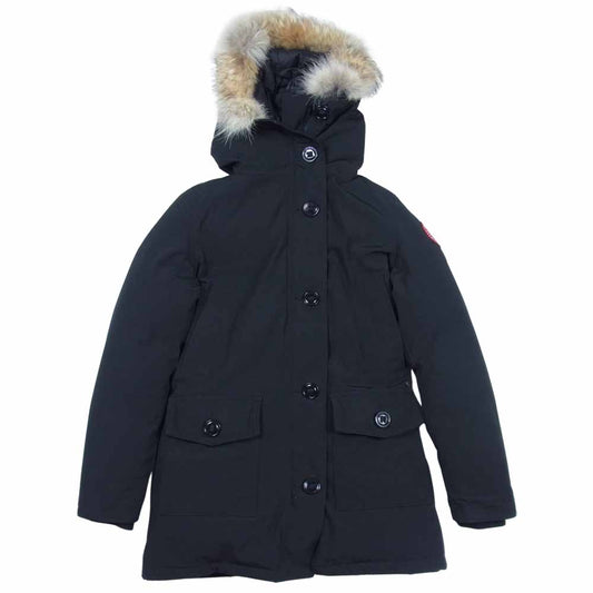 CANADA GOOSE カナダグース 2603JL R 国内正規 グリフィン BRONTE PARKA ブロンテ パーカ ダウン ジャケット ブラック系 S【中古】