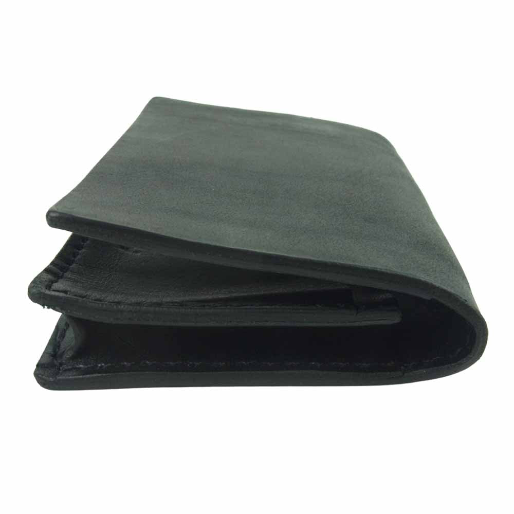 ISAMUKATAYAMA BACKLASH イサムカタヤマバックラッシュ 345-01 GUIDI オイルカーフ カード ケース 牛革 ブラック系 FREE【新古品】【未使用】【中古】
