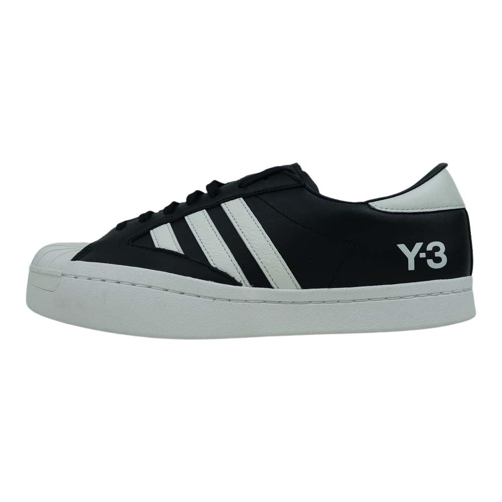 Yohji Yamamoto ヨウジヤマモト Y-3 ワイスリー H02578 YOHJI STAR レザー スニーカー ブラック系 US9【新古品】【未使用】【中古】