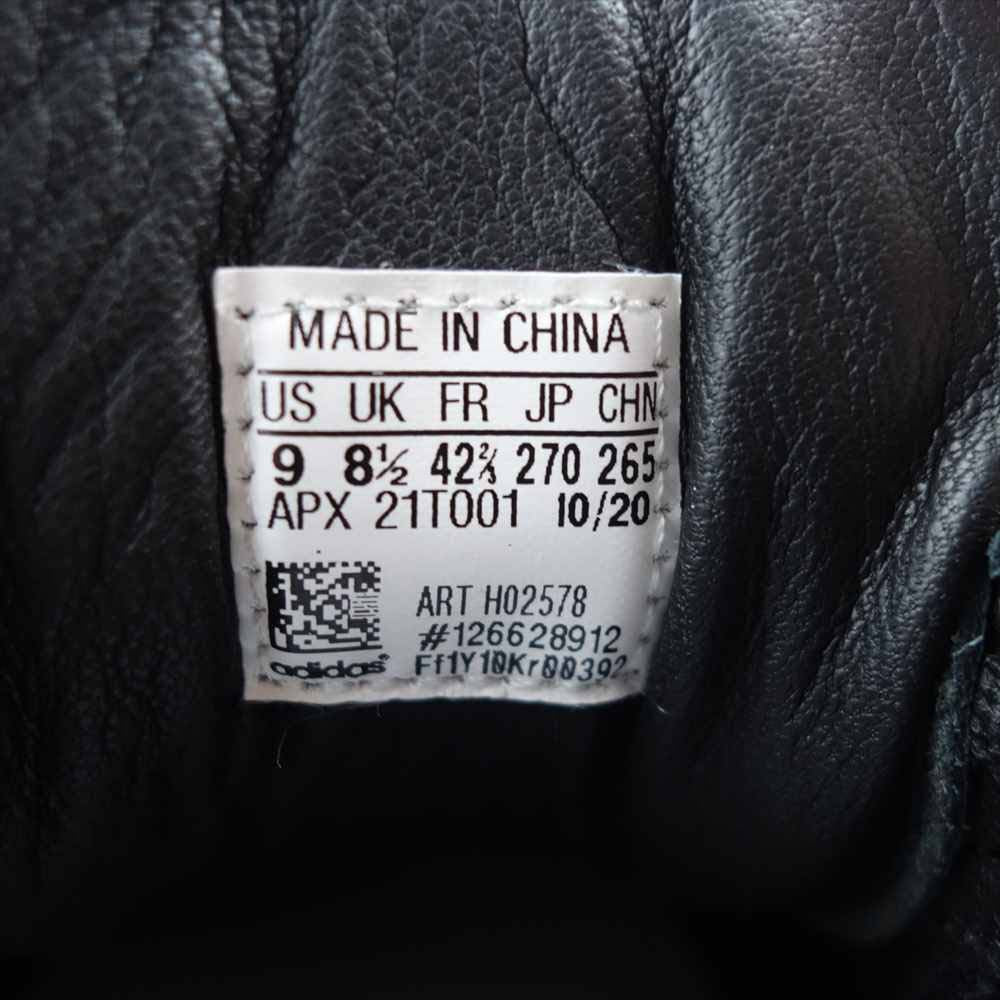 Yohji Yamamoto ヨウジヤマモト Y-3 ワイスリー H02578 YOHJI STAR レザー スニーカー ブラック系 US9【新古品】【未使用】【中古】