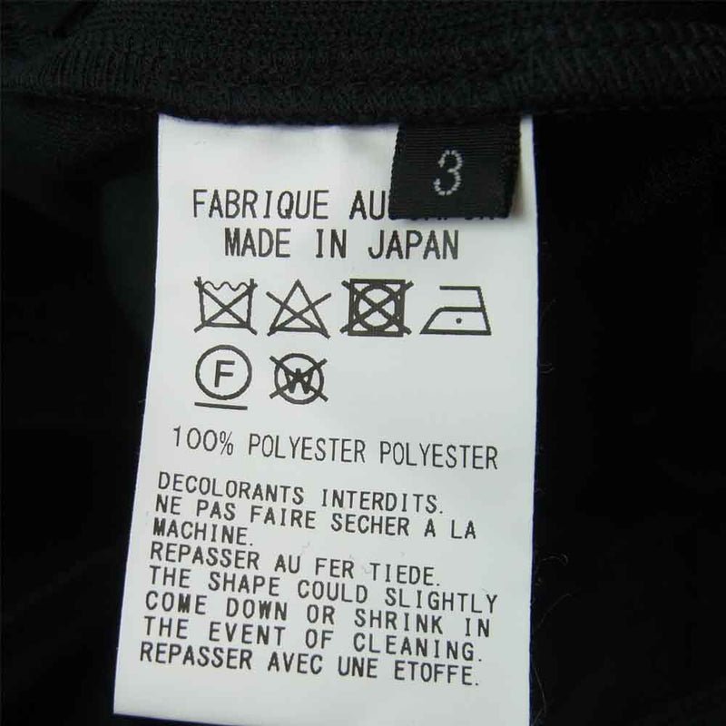 Yohji Yamamoto ヨウジヤマモト Ground Y 21AW GM-P14-900 30/Pe Jersey Suspenders Wide Pants サスペンダー ワイド パンツ ブラック系 3【新古品】【未使用】【中古】