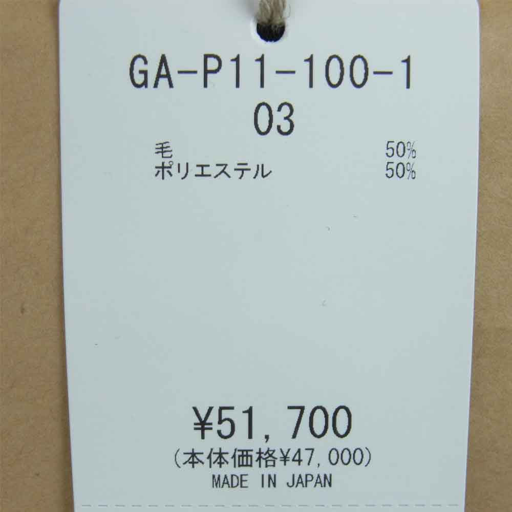 Yohji Yamamoto ヨウジヤマモト 21AW GA-P11-100-1 GroundY T/W Gabardine HAKAMA Pants ギャバジン 袴 パンツ ブラック系 03【新古品】【未使用】【中古】