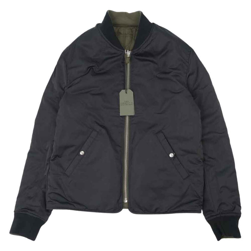 オールセインツ MJ021V　341907 CALDY REVERSIBLE JACKET CALDY リバーシブル ジャケット ブラック系 グリーン系 M【新古品】【未使用】【中古】