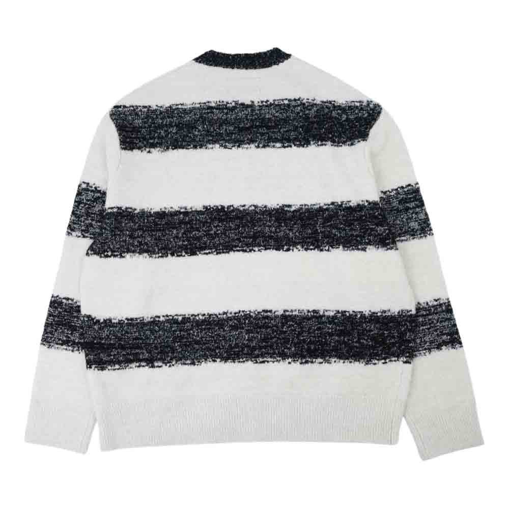 オールセインツ MK021V 341217 LEXI SAINTS CREW JUMPER レクシー セインツ クルー ジャンパー クルー ニット ブラック系 ホワイト系 M【新古品】【未使用】【中古】