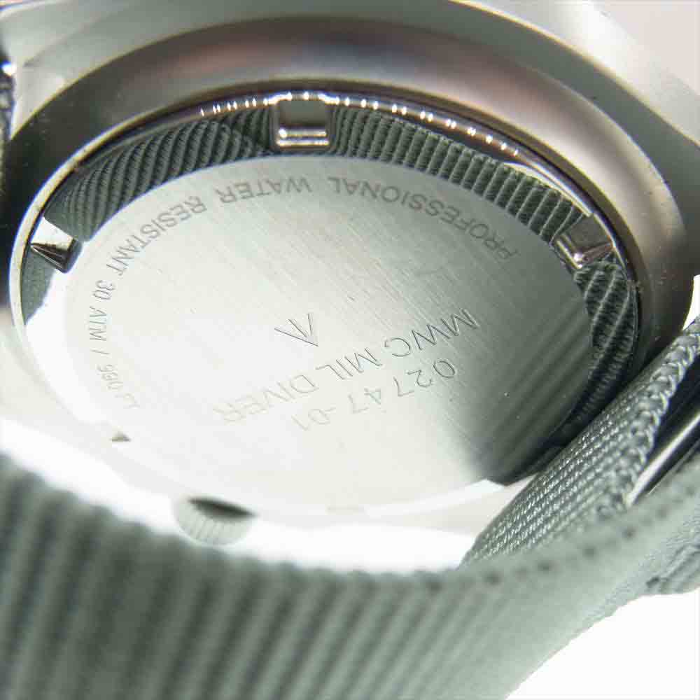 ミリタリーウォッチカンパニー MWC MIL DIVER 腕時計 ウォッチ グレー系【美品】【中古】