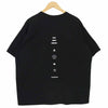 GRAPHPAPER グラフペーパー × POET MEETS DUBWISE ポエットミーツダブワイズ ビッグシルエット 沈黙詩人 Wonder プリント Tシャツ ブラック系 F【中古】