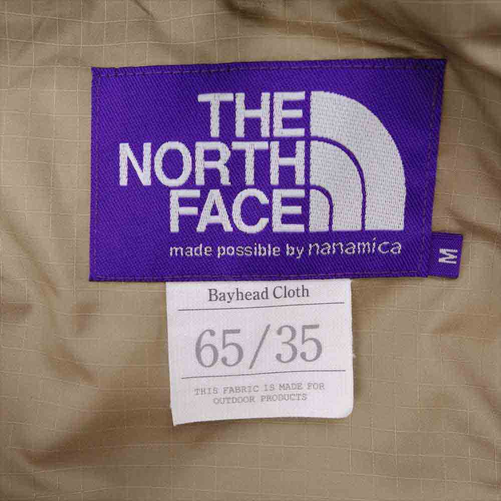 THE NORTH FACE ノースフェイス NP2903N PURPLE LABEL パープルレーベル Midweight 65/35 Mountain Coat ミッドウエイト マウンテン コート ベージュ系 M【中古】