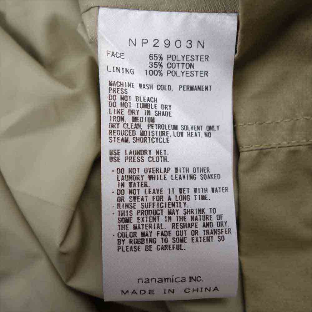 THE NORTH FACE ノースフェイス NP2903N PURPLE LABEL パープルレーベル Midweight 65/35 Mountain Coat ミッドウエイト マウンテン コート ベージュ系 M【中古】