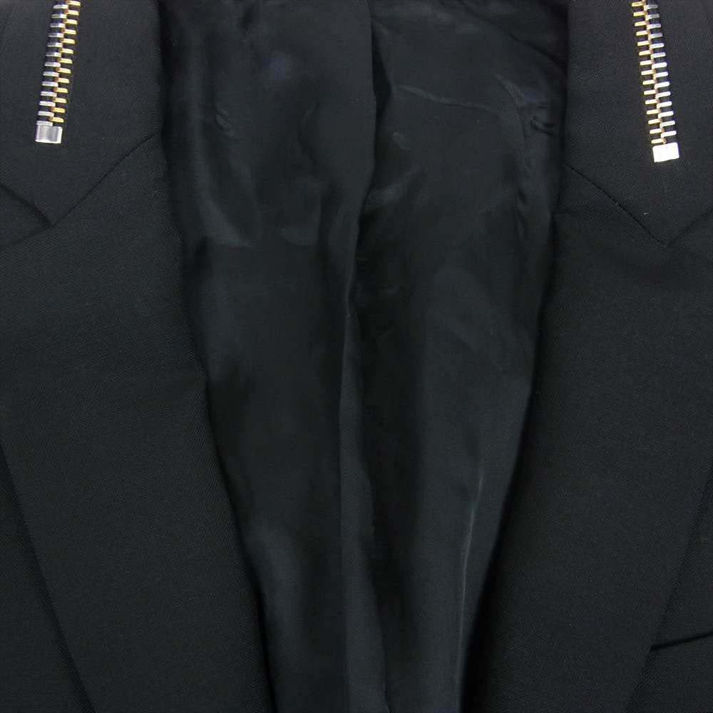 GIVENCHY ジバンシィ 16S 3241 005 テーラード ウール ジャケット ブラック系 46【中古】