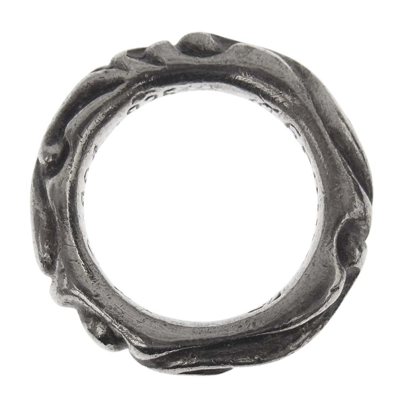 CHROME HEARTS クロムハーツ（原本無） SCROLL BAND RING スクロール バンド【中古】