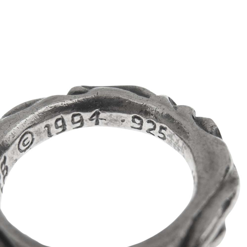 CHROME HEARTS クロムハーツ（原本無） SCROLL BAND RING スクロール バンド【中古】