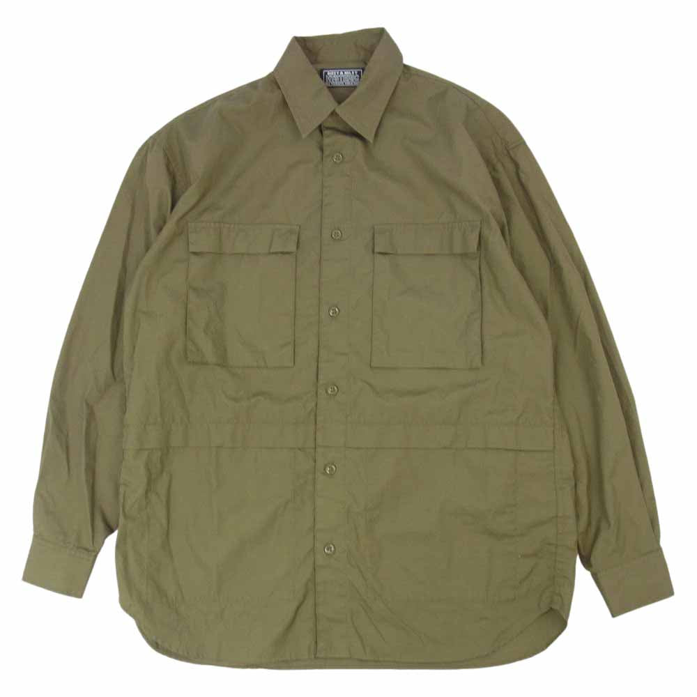 HYSTERIC GLAMOUR ヒステリックグラマー 02213AH05  SONIC YOUTH/DIRTY 4ポケット シャツ カーキ系 M【中古】