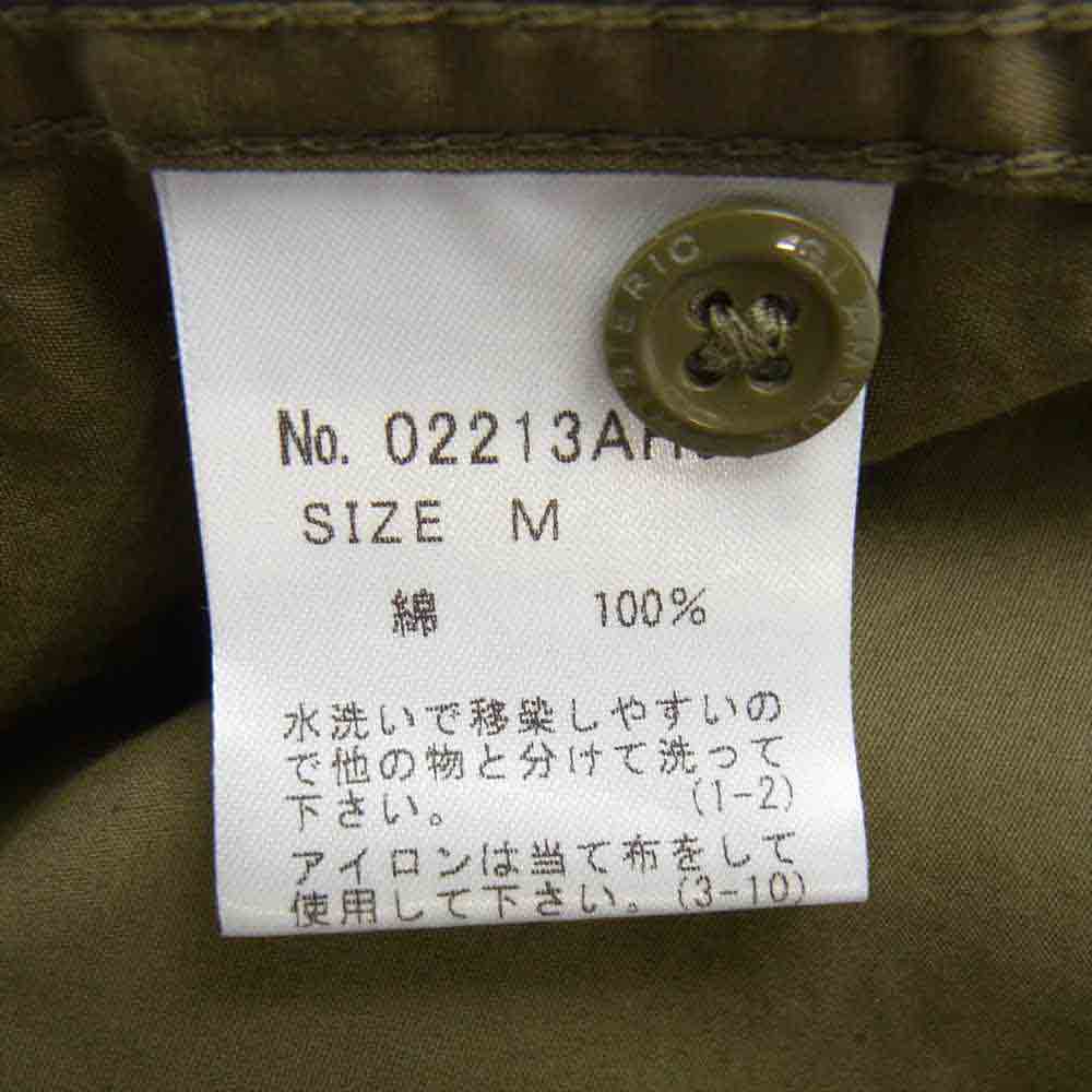 HYSTERIC GLAMOUR ヒステリックグラマー 02213AH05  SONIC YOUTH/DIRTY 4ポケット シャツ カーキ系 M【中古】