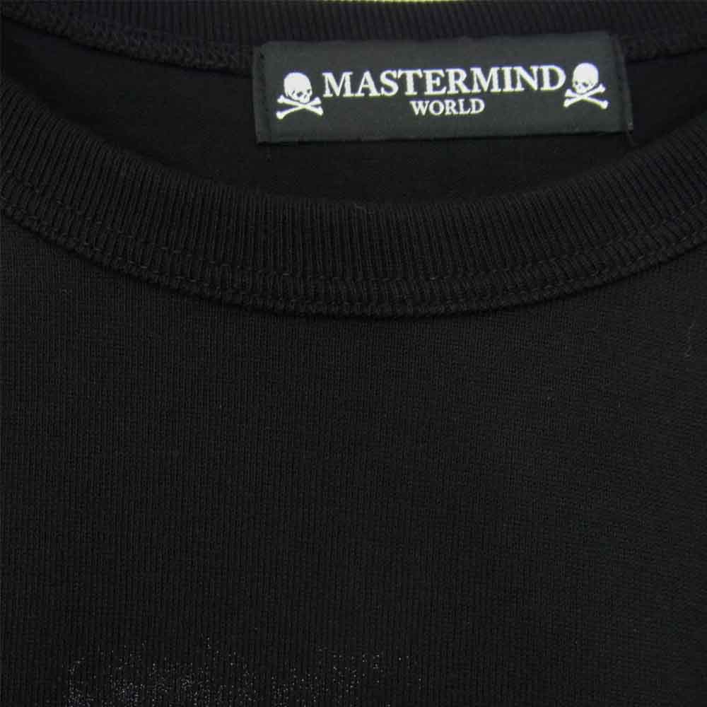 mastermind JAPAN マスターマインドジャパン MW20S05-TS062-018 MASTERMIND WORLD クルーネック 長袖 シャツ ブラック系 M【中古】