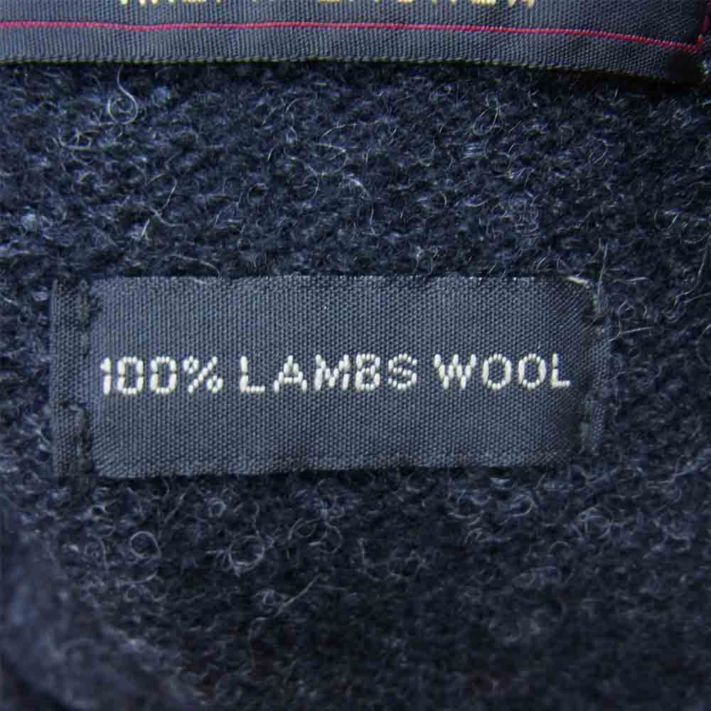 RRL ダブルアールエル クルーネック ニット 無地 ブラック系 XS【中古】