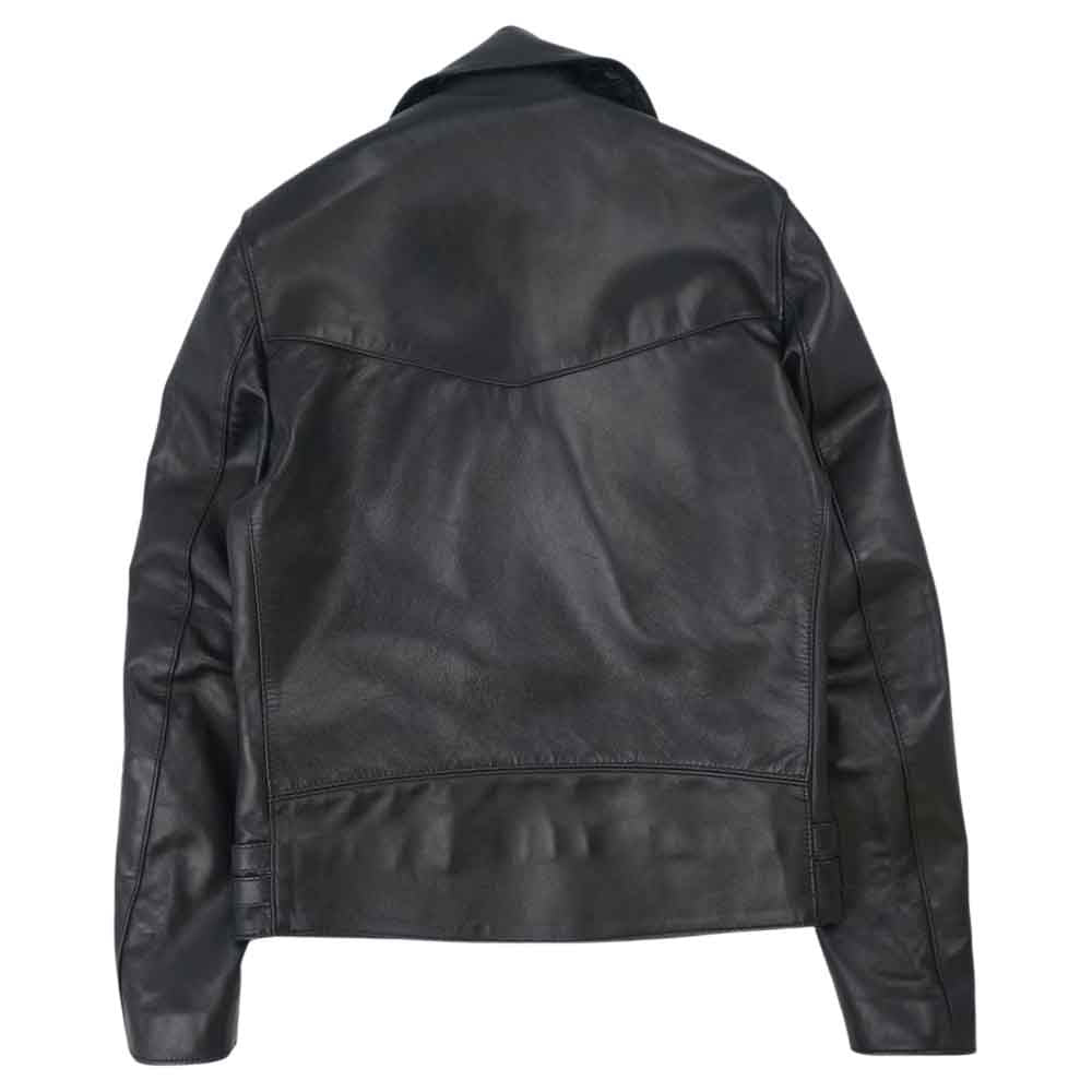 Lewis Leathers ルイスレザー 391T LIGHTNING TIGHT FIT ライトニング タイト フィット ライダース レザー ジャケット ブラック系 36【中古】