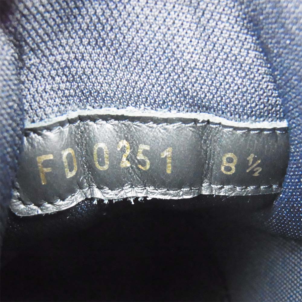 LOUIS VUITTON ルイ・ヴィトン 1A99TX ミレニアム ライン スニーカー シルバー系×黒 8.5【美品】【中古】