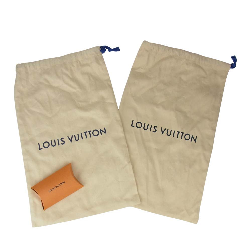 LOUIS VUITTON ルイ・ヴィトン 1A99TX ミレニアム ライン スニーカー シルバー系×黒 8.5【美品】【中古】