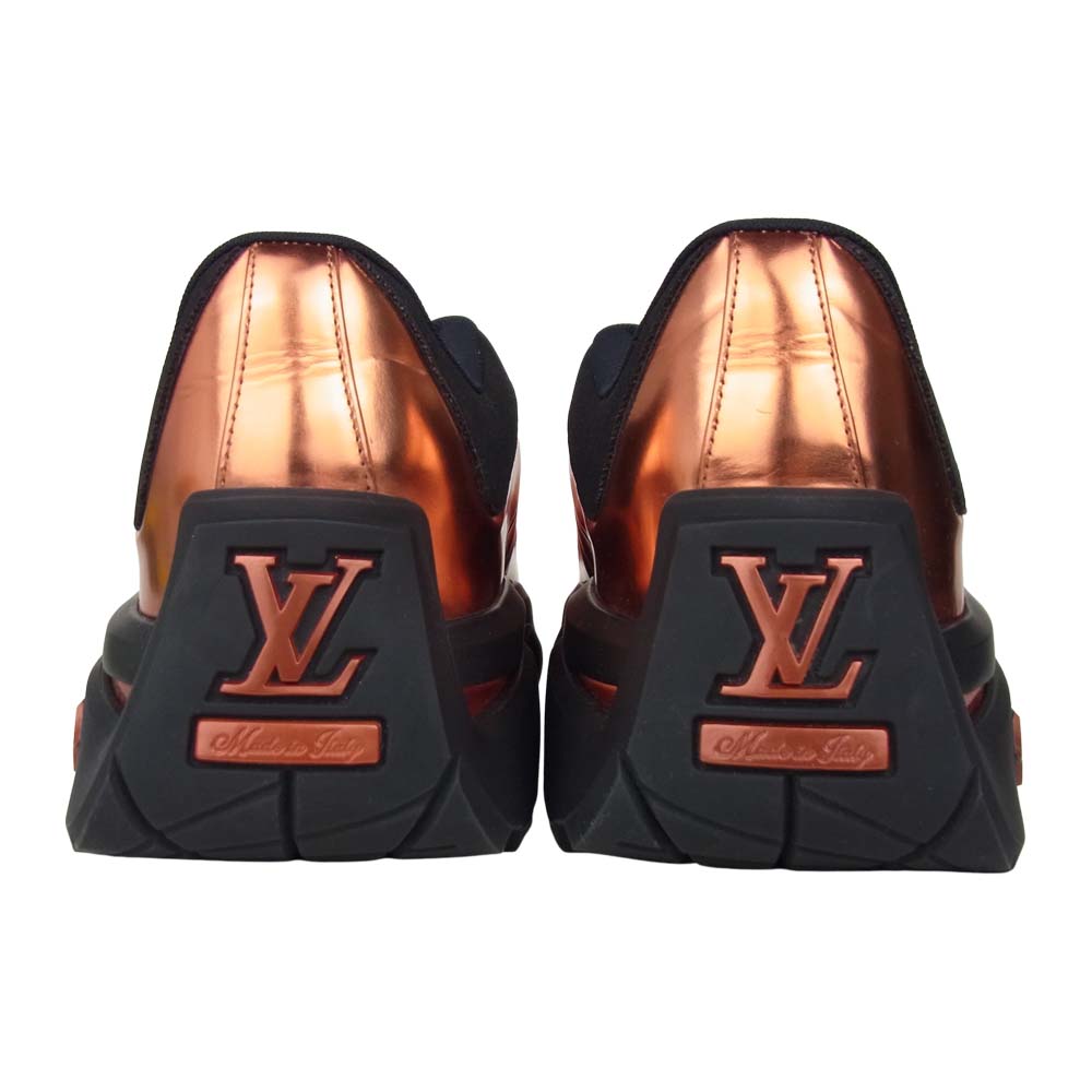 LOUIS VUITTON ルイ・ヴィトン 1A991J ミレニアム ライン スニーカー ブロンズ系×黒 8.5【中古】