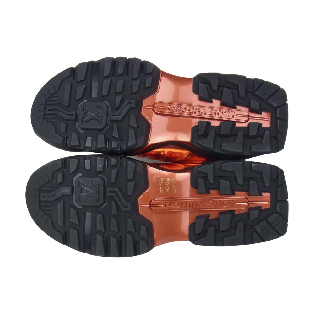 LOUIS VUITTON ルイ・ヴィトン 1A991J ミレニアム ライン スニーカー ブロンズ系×黒 8.5【中古】